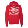 3719 Unisex Sponge Fleece Hoodie Thumbnail